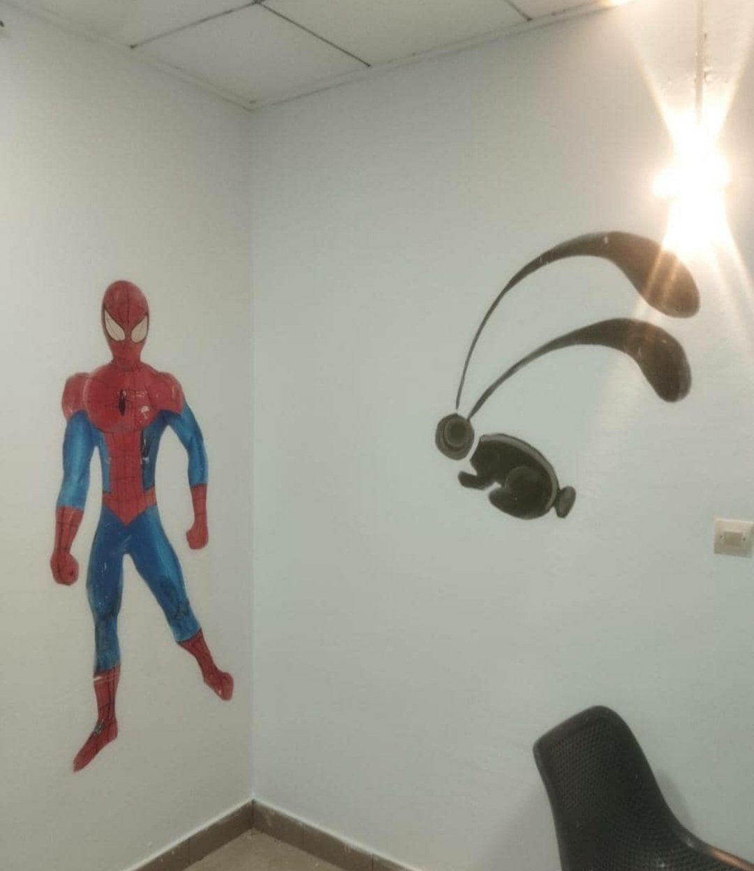Décor mural Spider-Man enfant
