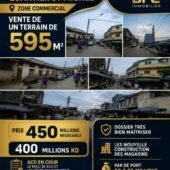 QUARTIER ST MICHEL ZONE COMMERCIALE 595 m2