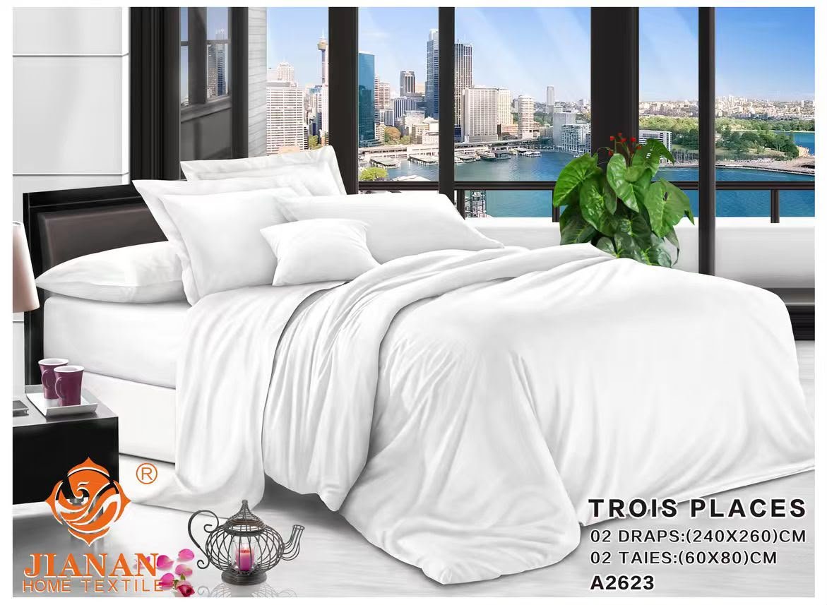 Parures Jianan luxe, blanc Éclat