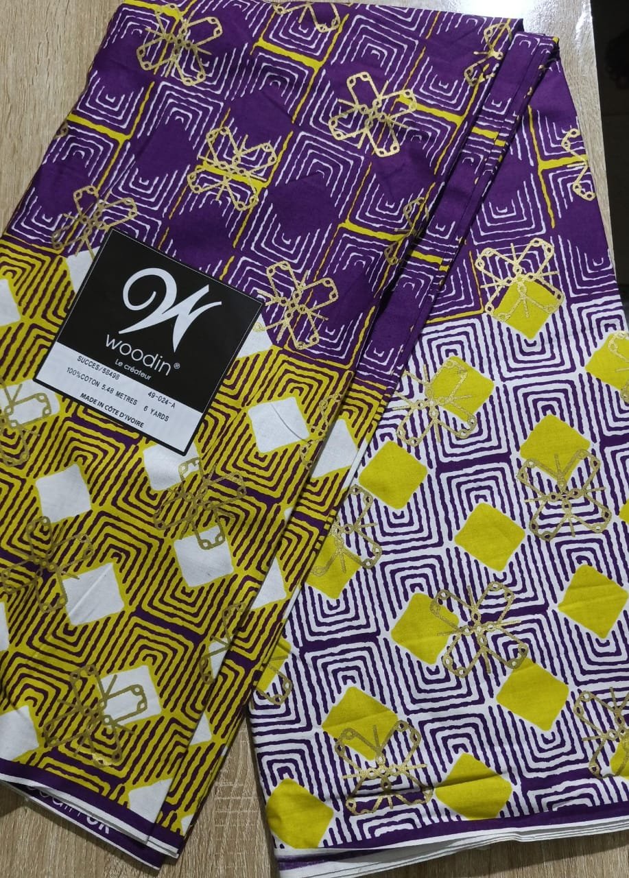 Nouveau woodin succès coloris violet Royal Doré