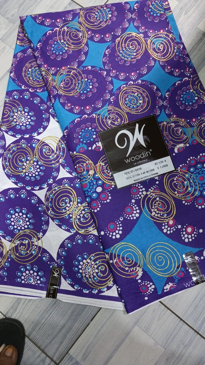 Woodin CI Spirales Galaxie- Violet Bleu