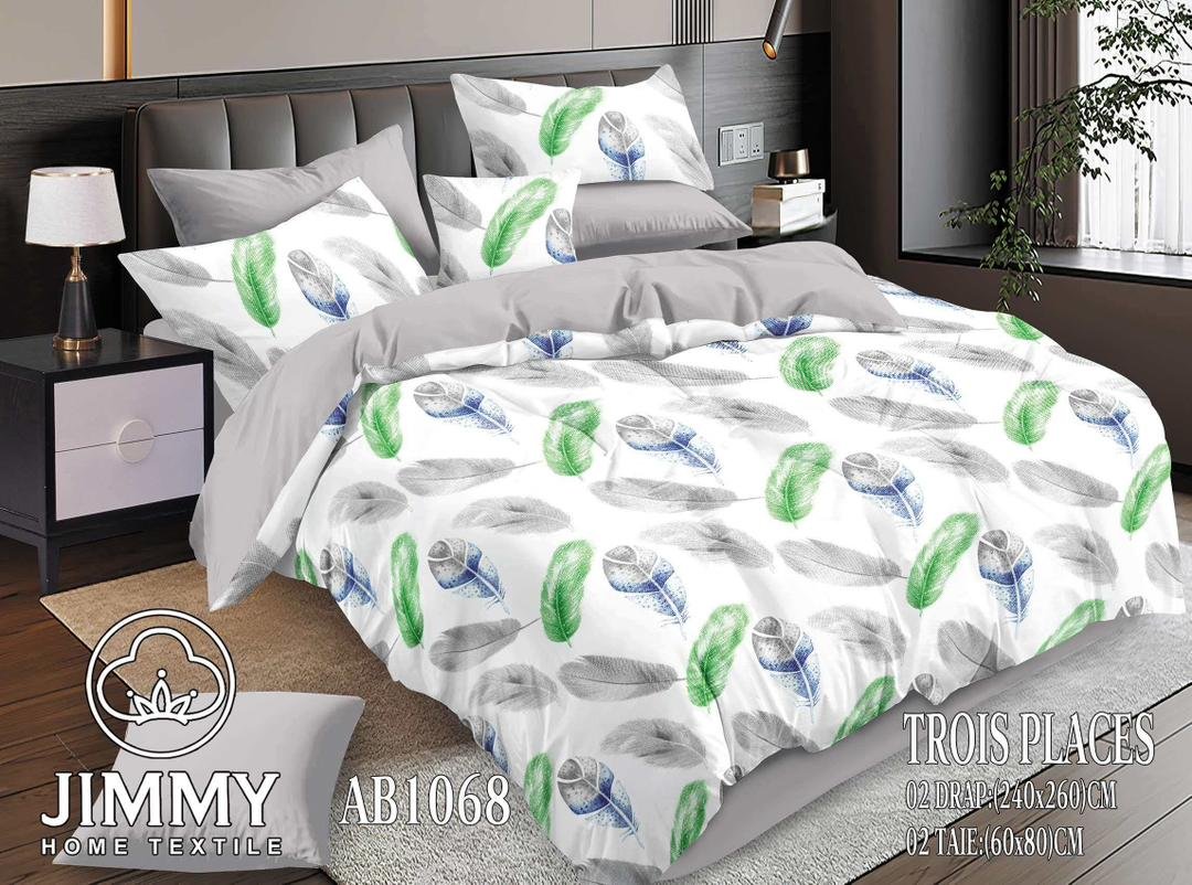 Parure de plumes Aquarelle – Vert Bleu Gris