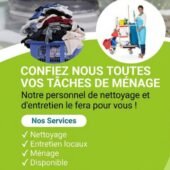 SERVICE MÉNAGE & NETTOYAGE 7J/7 COCODY ANGRÉ 🧹