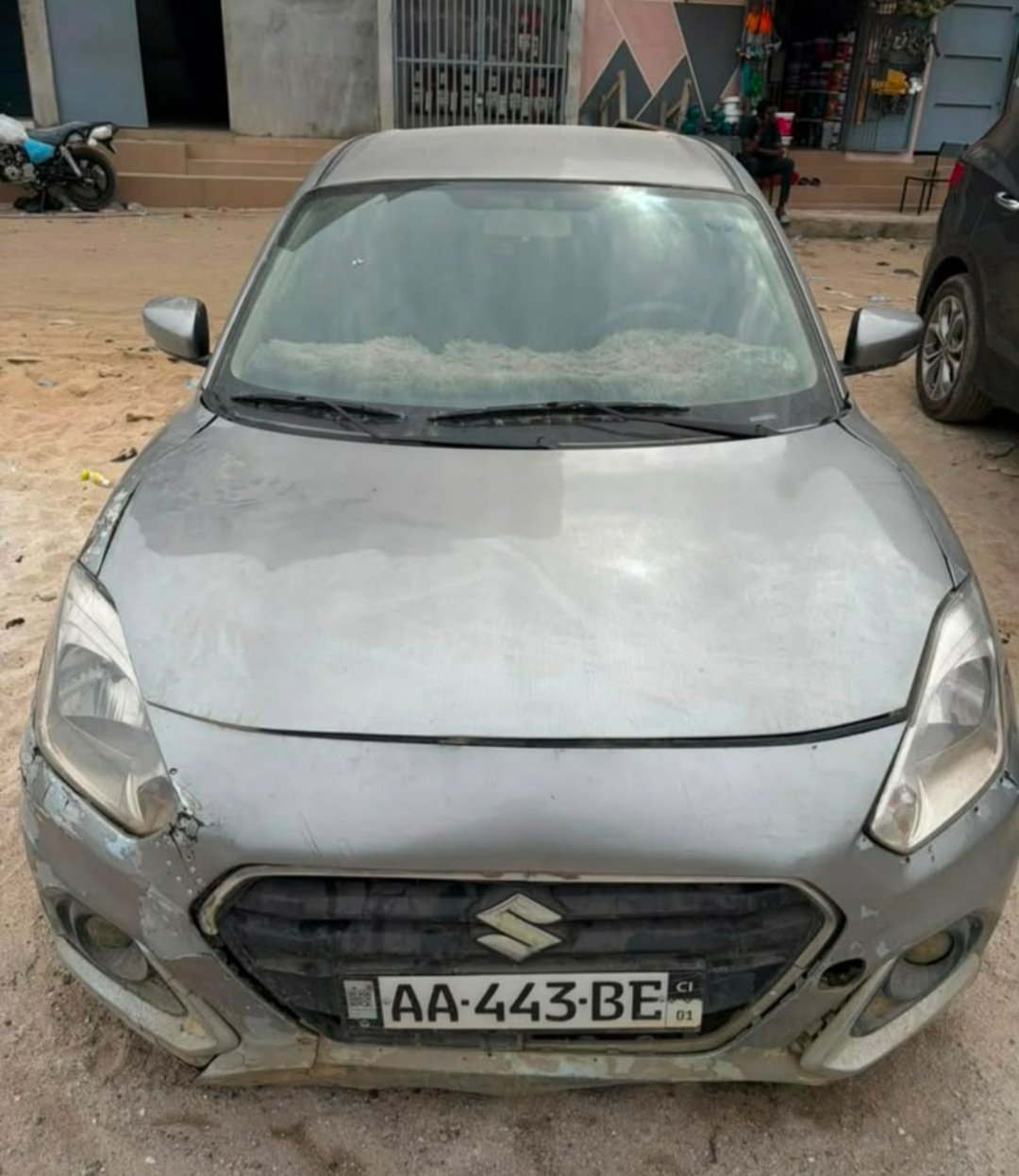 Suzuki Dzire avec travaux à prévoir
