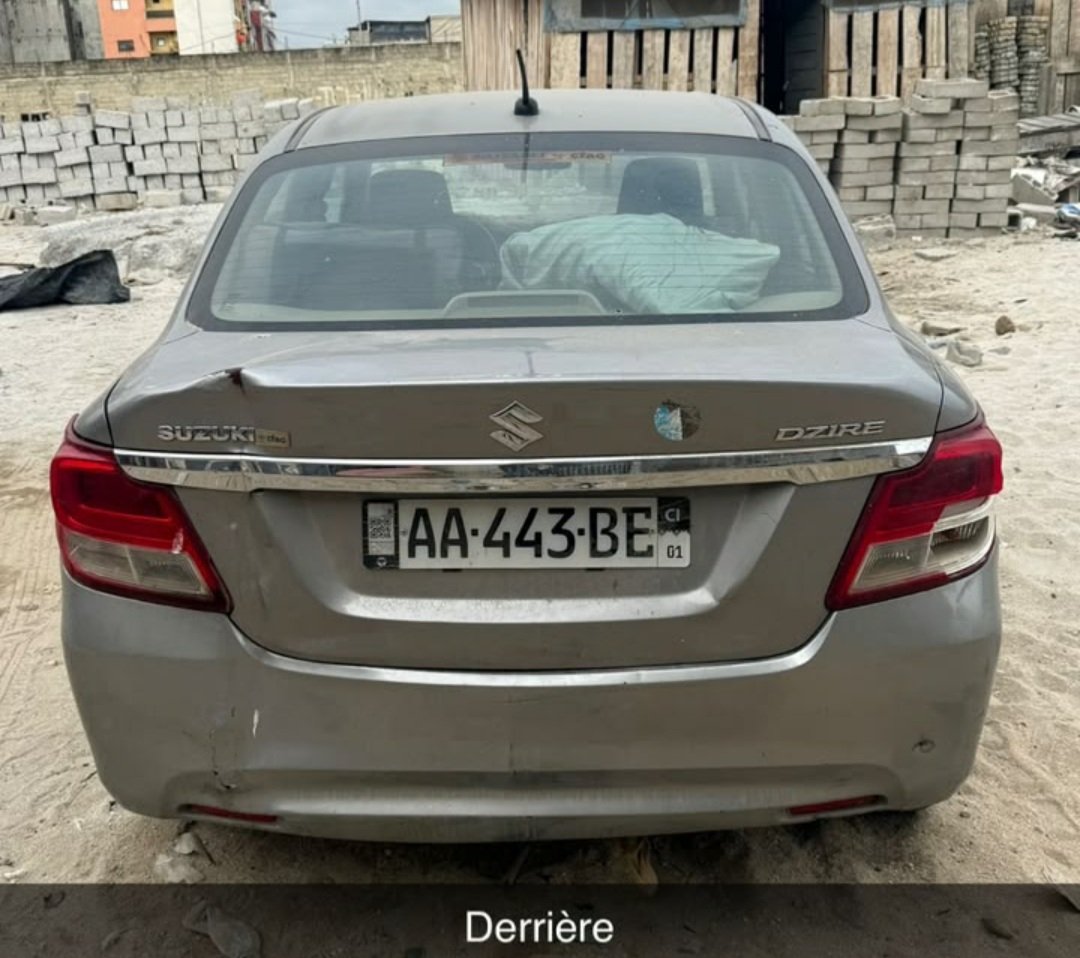 Suzuki Dzire avec travaux à prévoir