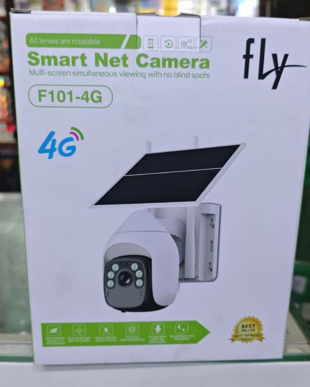 CAMÉRA SOLAIRE 4G FLY F101-4G