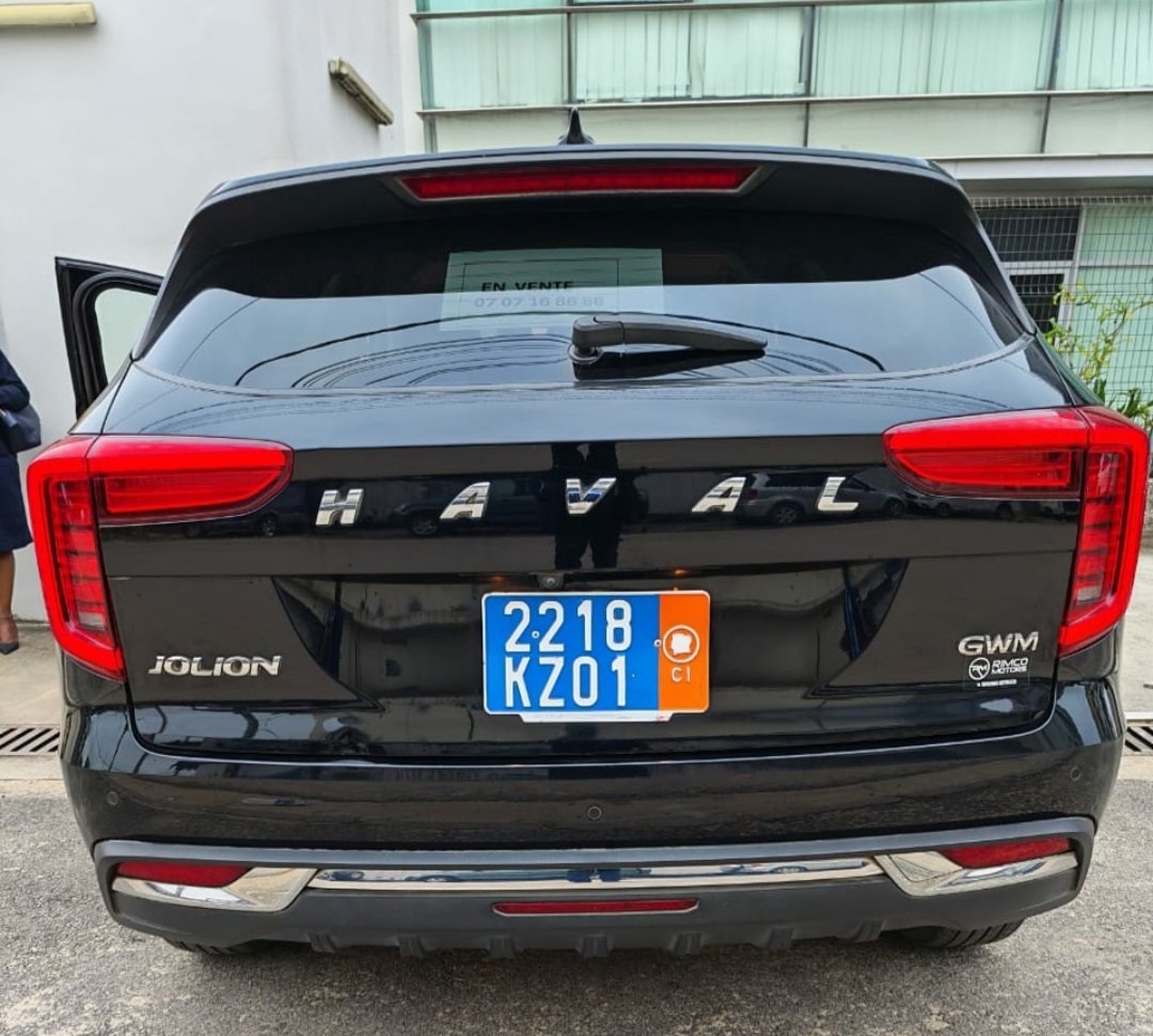 HAVAL JOLION GWM – SUV LUXE NOIR EN VENTE