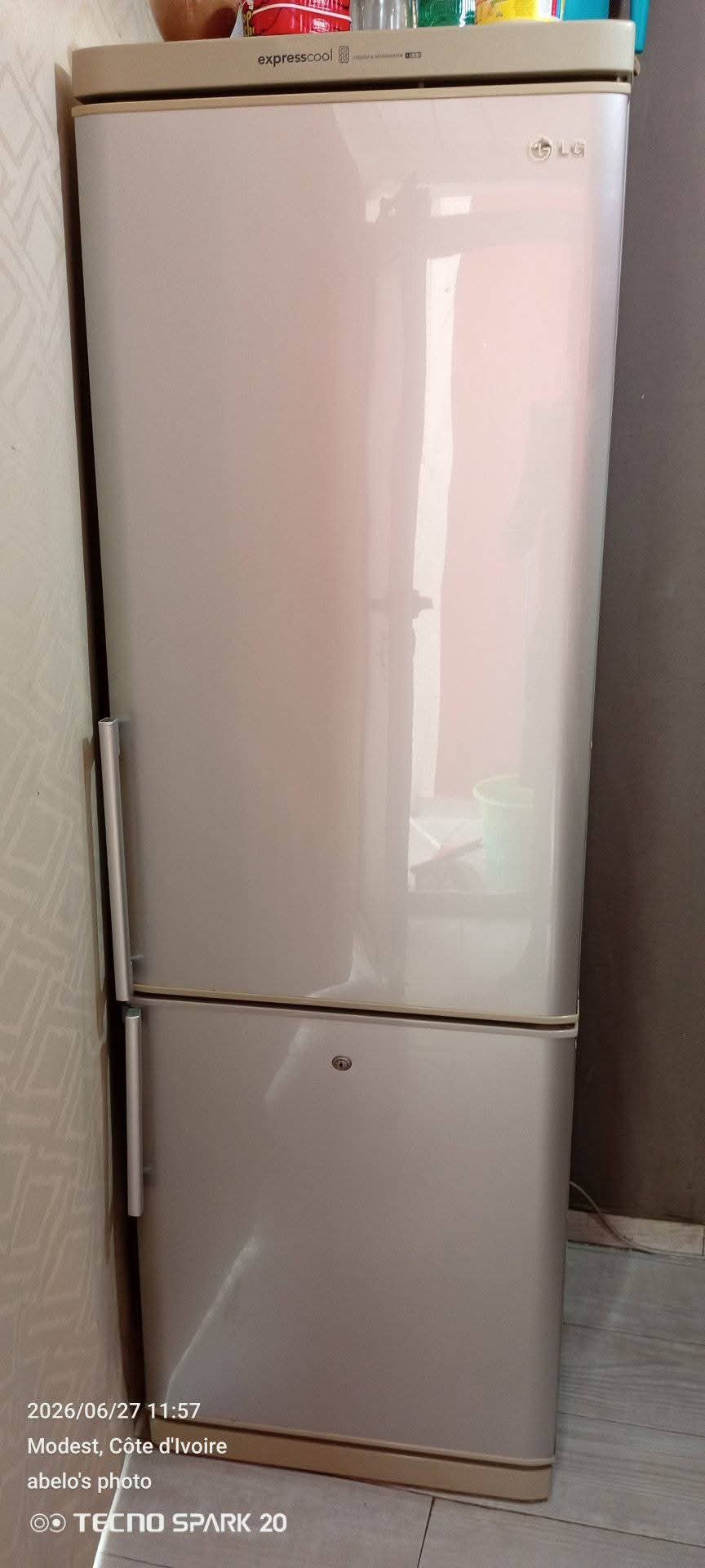 Vente de frigo