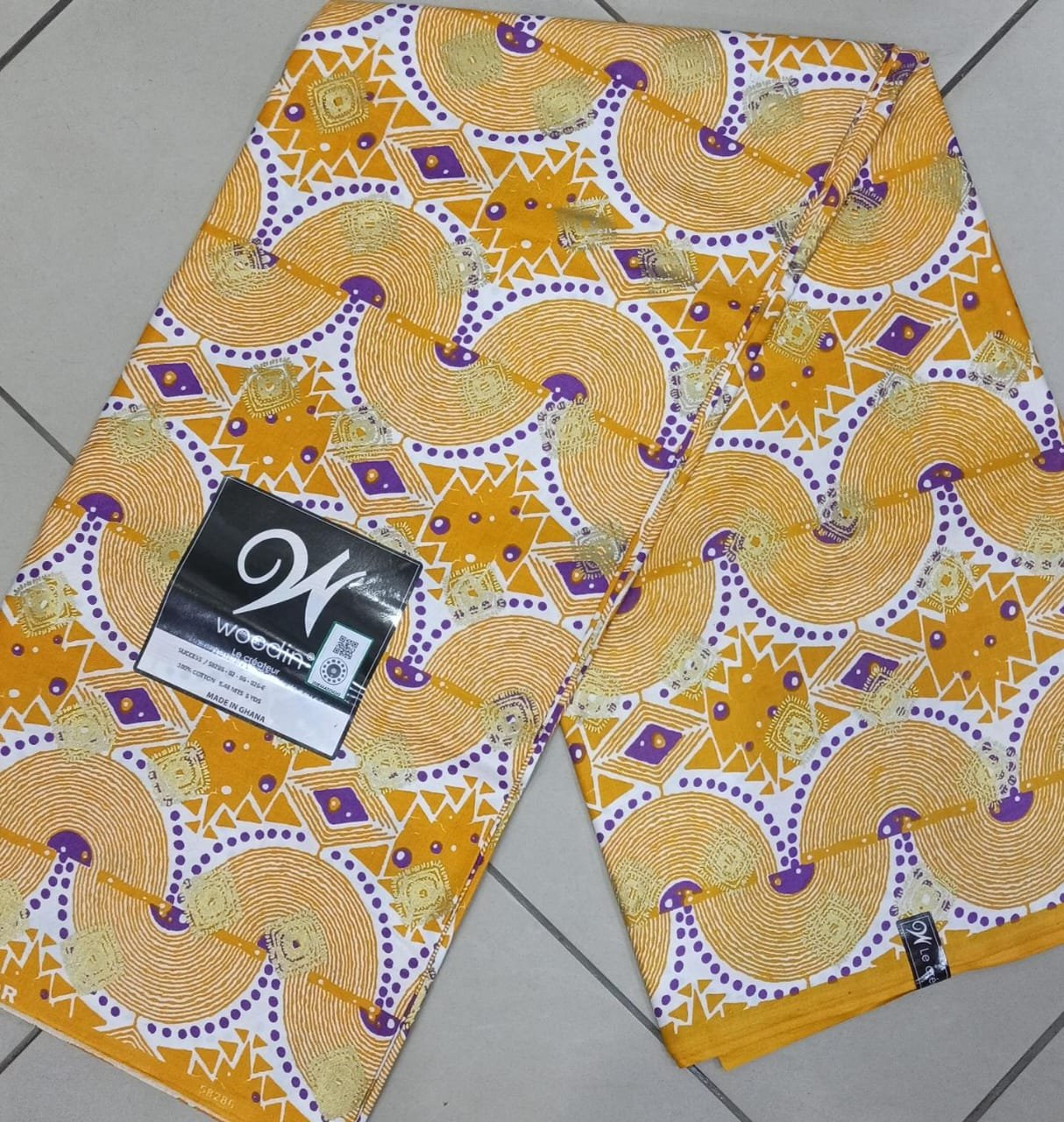 Woodin Jaune Doré & Violet