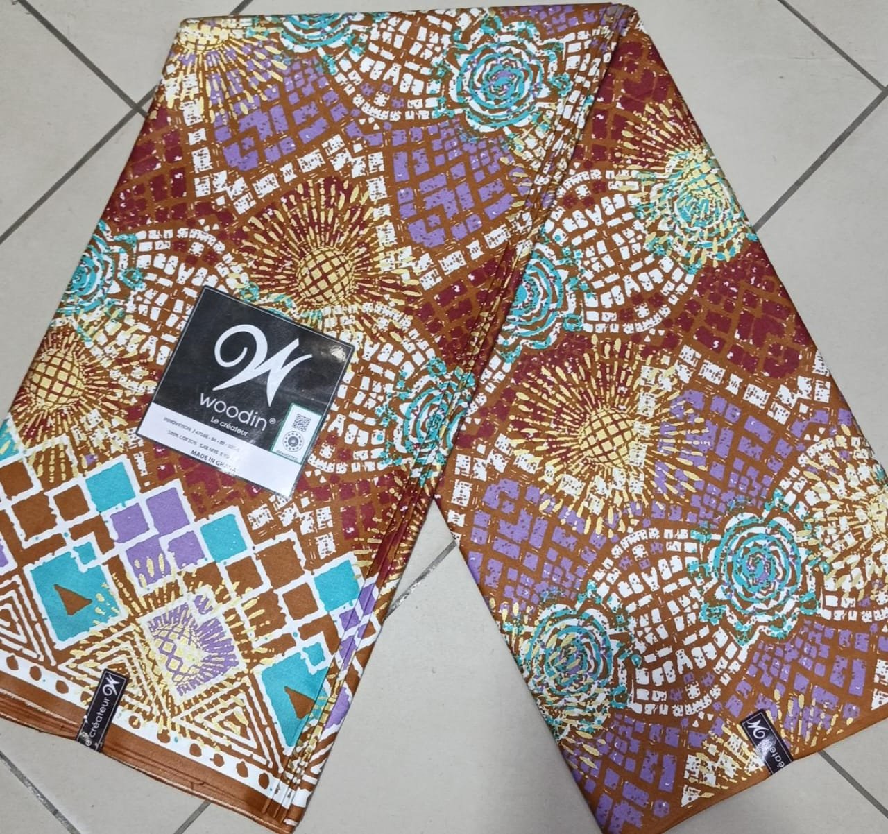 Woodin Soleil Royal Terre & Turquoise