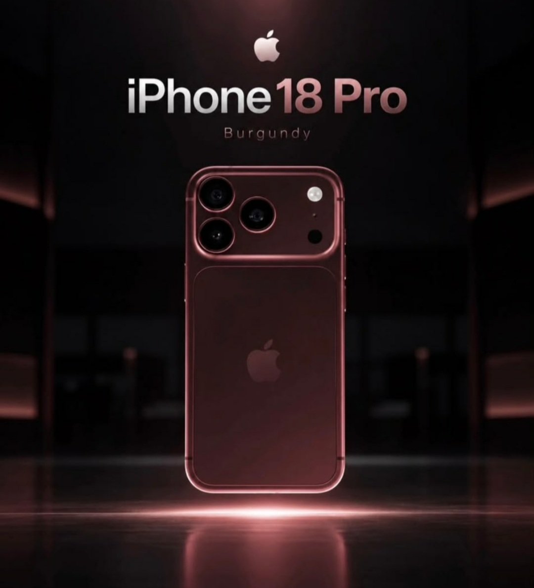 iPhone 18 Pro Burgundy