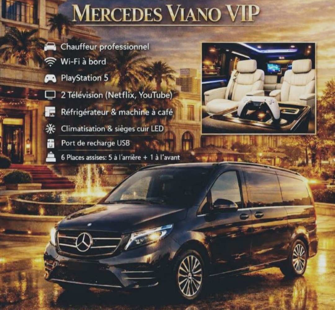 LOCATION MERCEDES VIANO VIP