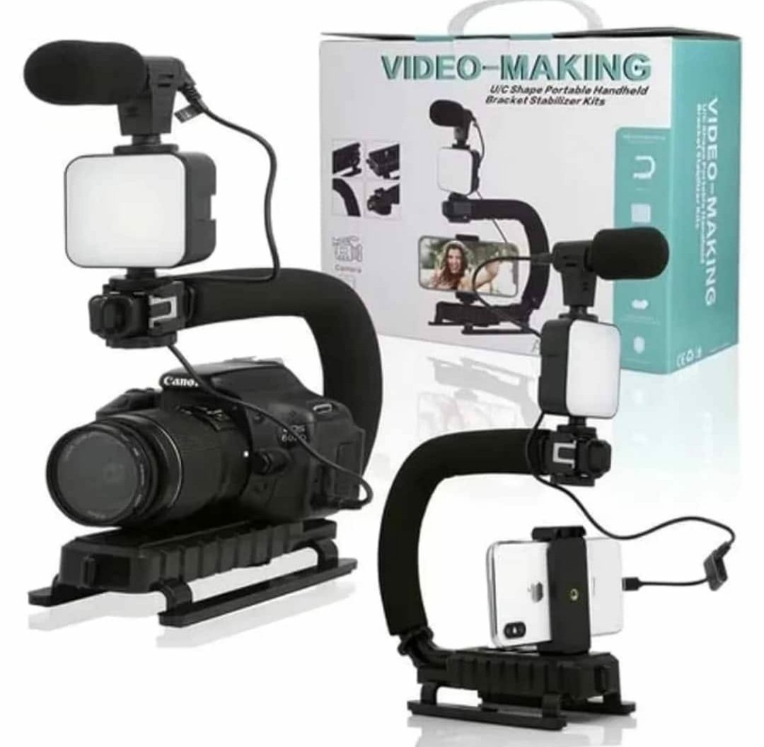 KIT VLOGGING 3-en-1 pour faire des vidéos