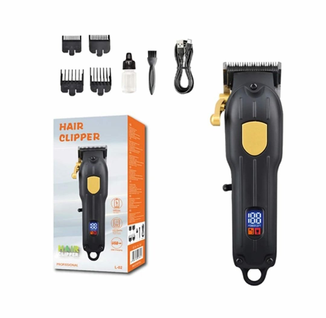 TONDEUSE PRO L-02 ÉCRAN LED