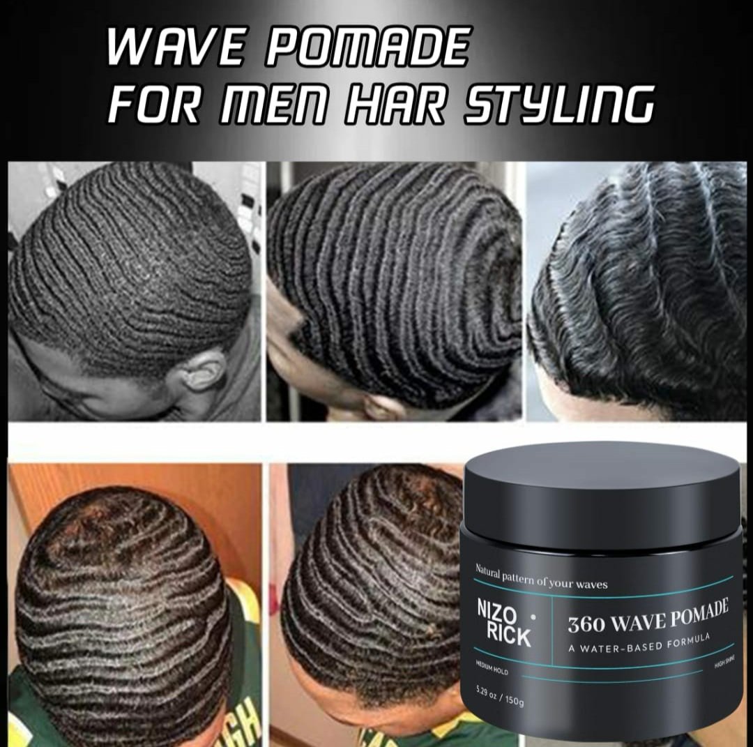 CRÈME WAVES 360 NIZO RICK POMADE 150g