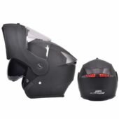 CASQUE MOTO AVEC LED ARRIÈRE MODULABLE ANDA