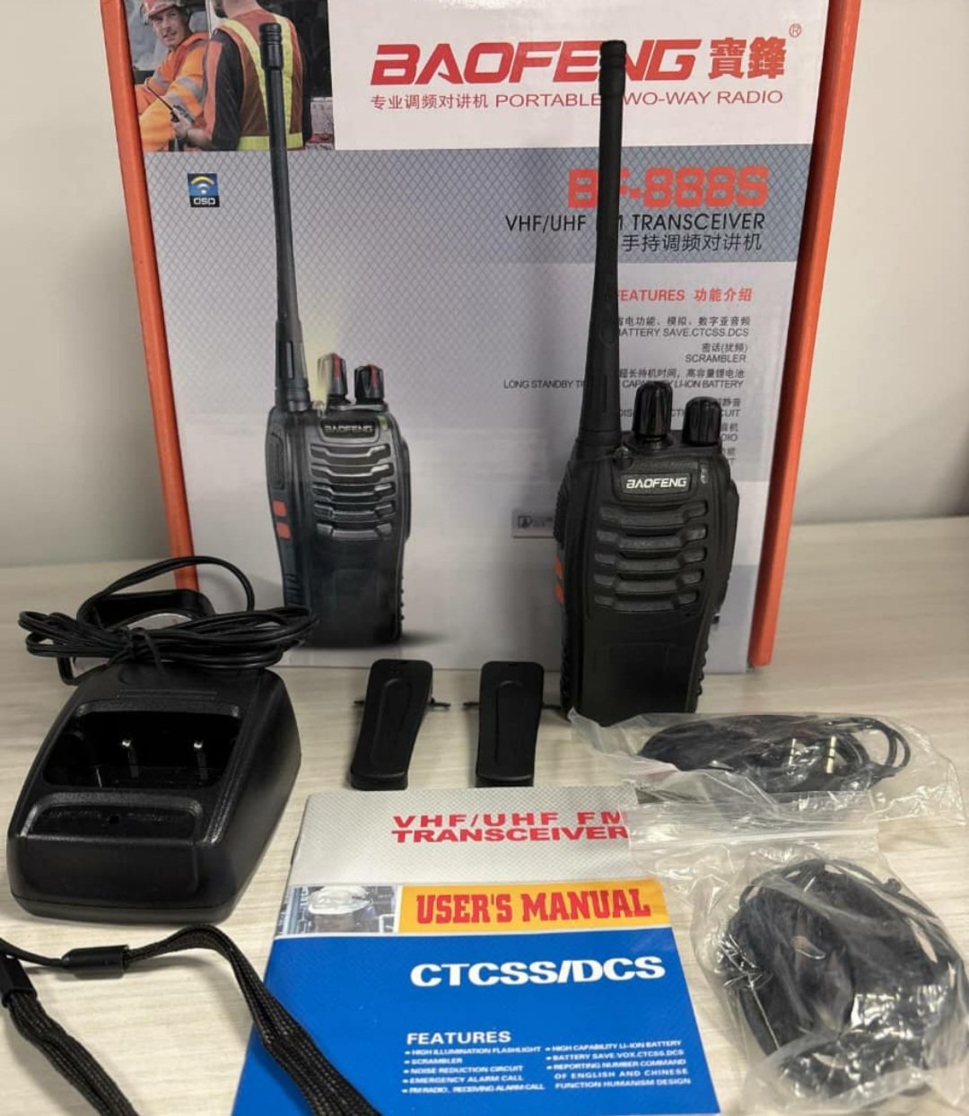 TALKIE-WALKIE BAOFENG BF-888S