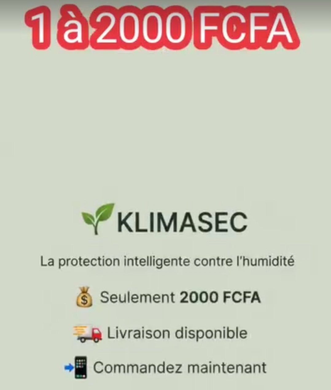 KLIMASEC Protection anti-humidité