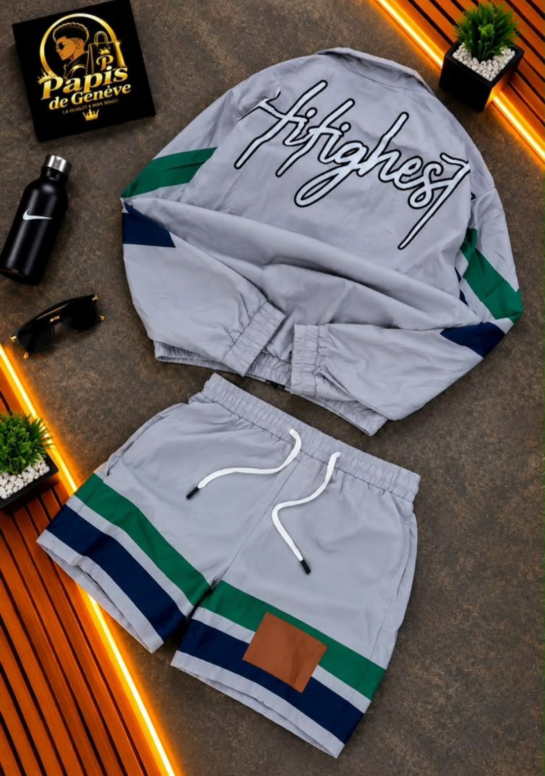 ENSEMBLE STREETWEAR HIGHEST NEUF