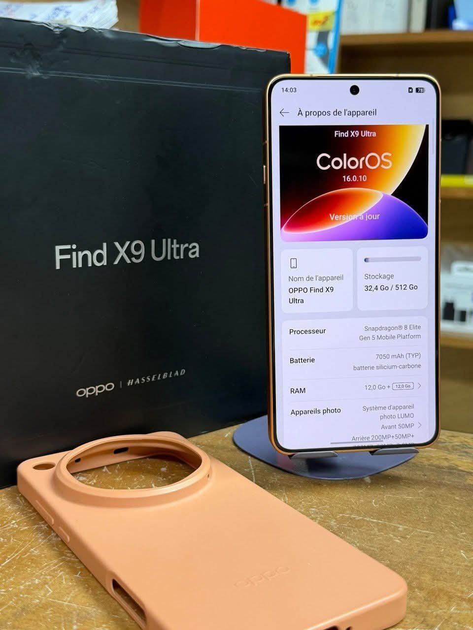 Vente de téléphone