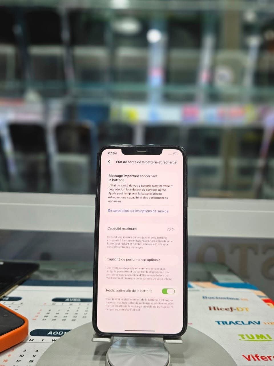 Vente de téléphone