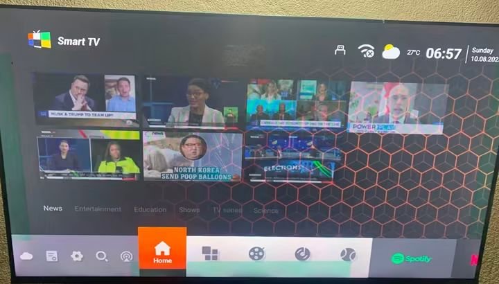 Vente de télévision