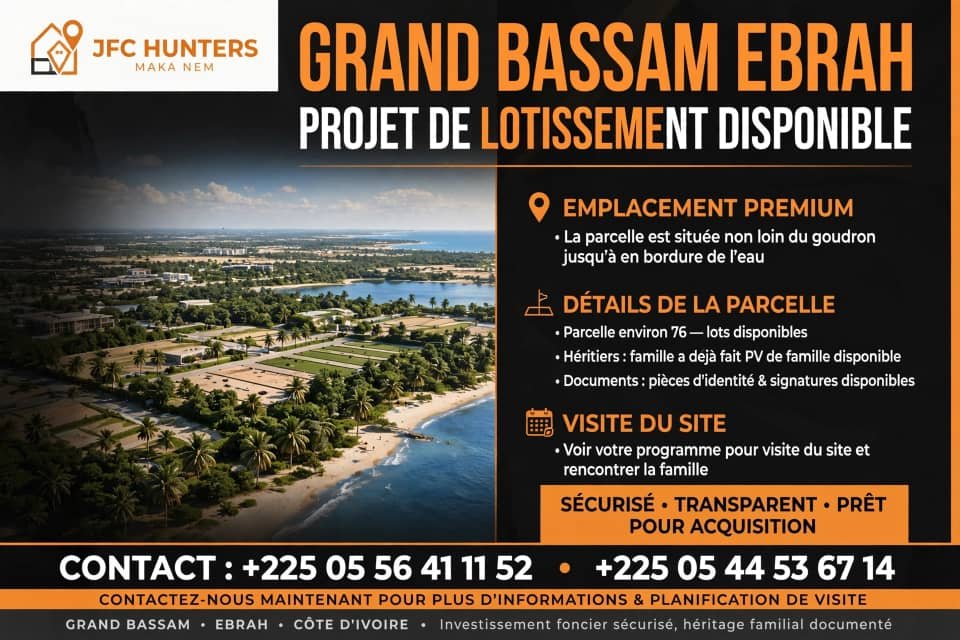 Projet de lotissement