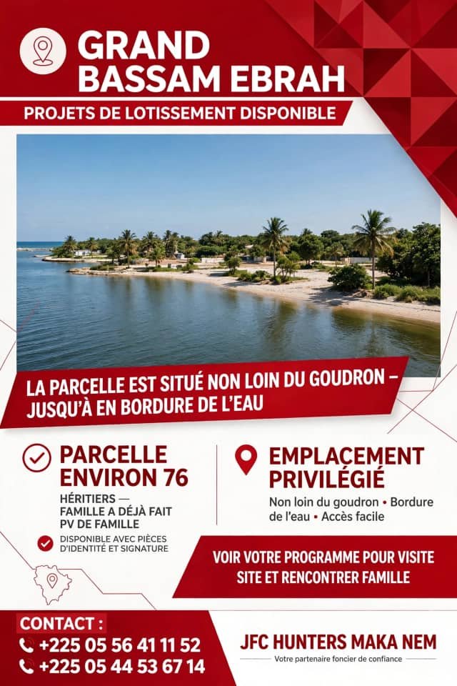 Terrain en vente